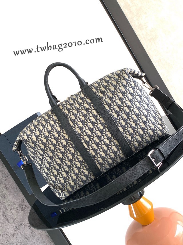 Dior专柜新款迪奥高仿原单Weekender 40手袋手提旅行袋 djfk1393